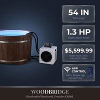Cold Plunge Tub Built for Home Recovery, 1.3 HP Chiller, Ozone Sanitation, WiFi Control, 54 Inch — Results & Stats
